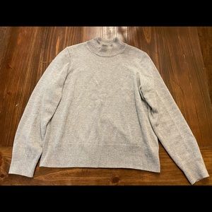 Old Navy Gray Mockneck Sweater